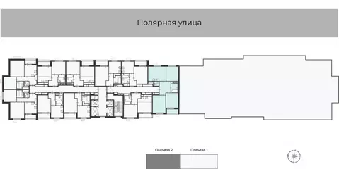 3-к кв. Москва Полярная ул., 16К1 (84.0 м)
