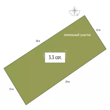 Участок в посёлок Чернореченский, Советская улица (10 м)