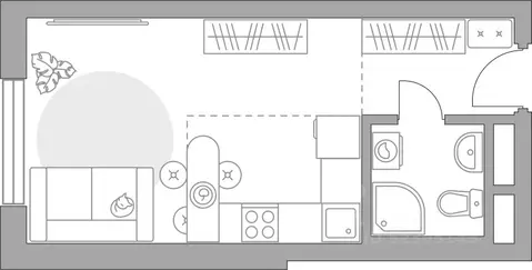Студия Московская область, Балашиха Алексеевская Роща мкр, Новая ...