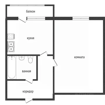 1-к кв. Свердловская область, Нижний Тагил ул. Победы, 40 (32.0 м)