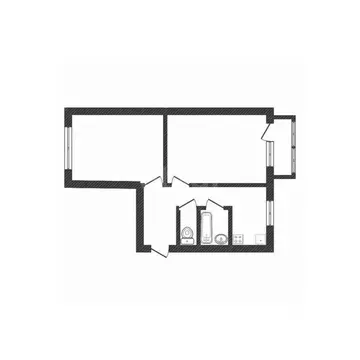2-к кв. Костромская область, Кострома Юбилейный мкр, 13 (49.7 м)
