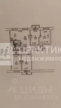 Продается 4-комнатная квартира