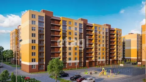 2-к кв. Калининградская область, Калининград Тихорецкая ул., 22Б (53.0 ...