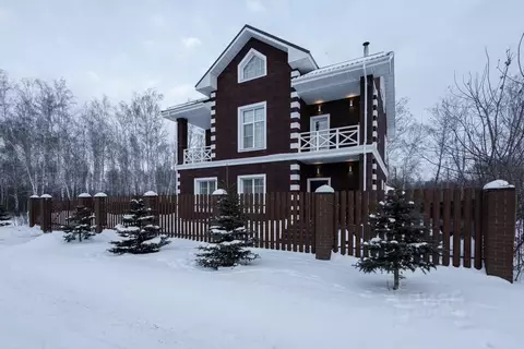 Коттедж в Омская область, Омский район муниципальный округ, Деревня ...