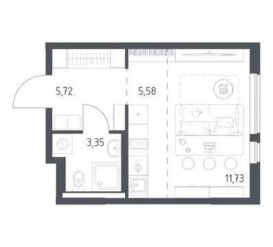 Студия Московская область, Ленинский городской округ, д. Коробово ...
