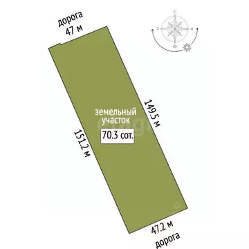 Участок в Мордовия, с. Лямбирь ул. Гагарина (13.0 сот.)