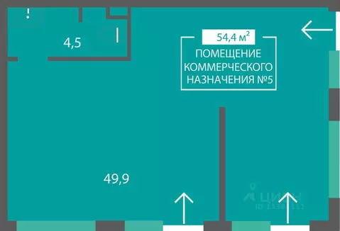 Помещение свободного назначения в Крым, Симферополь ул. Куйбышева, 1А ...