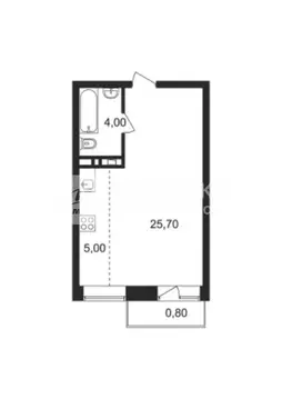 Квартира-студия: Ногинск, Юбилейная улица, 14Б (35.2 м)