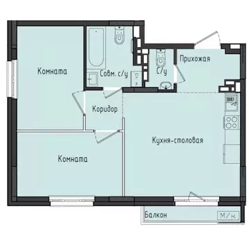 2-к кв. Удмуртия, Завьяловский район, с. Первомайский Город ...