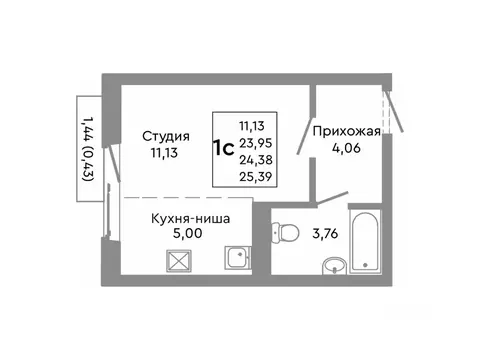 Студия Челябинская область, Челябинск Никс Лайн на Ярославской жилой ...
