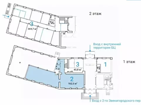 Офис в Москва Звенигородское ш., 18/20к1 (163 м)
