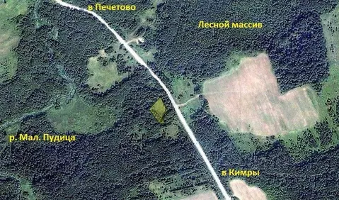 Участок в Тверская область, Кимрский муниципальный округ, д. Одинцово  ...