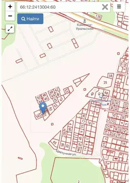 Участок в Свердловская область, Каменский городской округ, пос. ...
