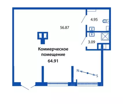 Помещение свободного назначения в Ленинградская область, Мурино ...