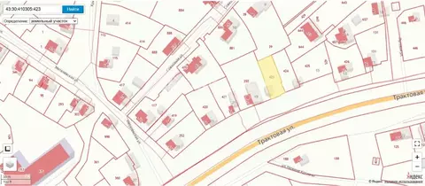 Участок в Кировская область, Слободской район, д. Стулово Трактовая ...