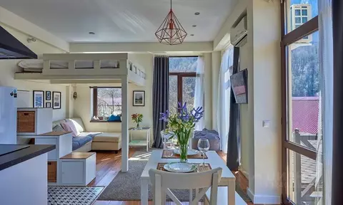 Студия Краснодарский край, Сочи Красная Поляна пгт, ул. Плотинная, 2 ...