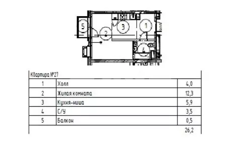 Квартира-студия: Москва, НАО, район Коммунарка, улица Разведчика Дейча ...