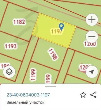 Участок в Краснодарский край, Геленджик муниципальное образование, с. ...