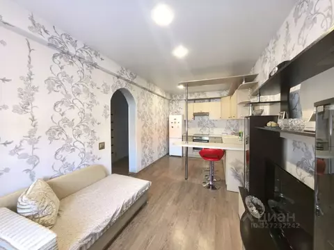 1-к кв. Иркутская область, Иркутск ул. Баумана, 237/6 (40.7 м)