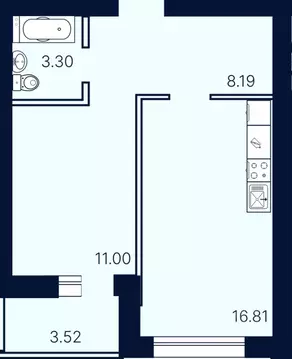 1-к кв. Саратовская область, Саратов Солнечный-2 жилрайон, Сияй-город ...