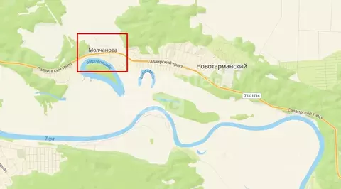 Участок в Тюменская область, Тюменский район, д. Молчанова Советская ...