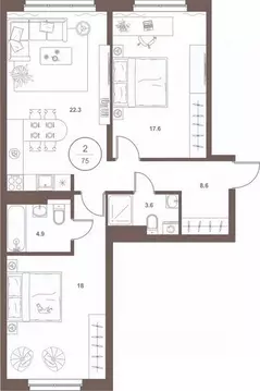 2-к кв. Пензенская область, Пенза Арбеково жилрайон, Дальнее Арбеково ...