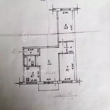 3-к кв. Волгоградская область, Городищенский район, Новорогачинское ...