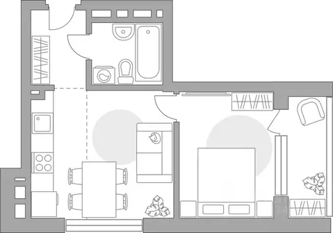 2-к кв. Башкортостан, Уфа Зеленая Роща жилрайон, Лесная Симфония жилой ...