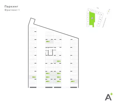 Гараж в Санкт-Петербург пос. Шушары, Олл Ин 3.0 жилой комплекс (13 м)