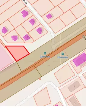 Участок в Кировская область, Слободской район, д. Шихово ул. Сосновая, ...