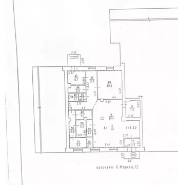 Помещение свободного назначения в Омская область, Омск просп. Карла ...