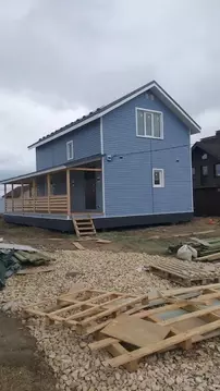 Дом в Ленинградская область, Ломоносовский район, Виллозское городское ...