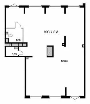 Помещение свободного назначения (174 м)