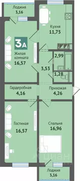 3-к кв. Марий Эл, Медведево городское поселение, Медведево пгт ул. ...