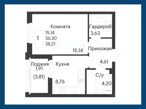 1-к кв. Ростовская область, Ростов-на-Дону Ривьера жилой квартал,  ...