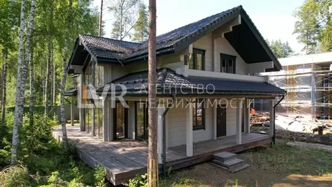 Коттедж в Ленинградская область, Выборгский район, Первомайское с/пос, ...