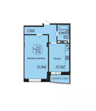 1-к кв. Краснодарский край, Краснодар Пашковский жилмассив, ул. ...