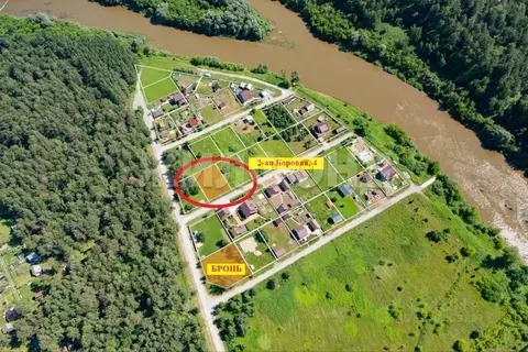 Участок в Новосибирская область, Новосибирский район, Новолуговской ...