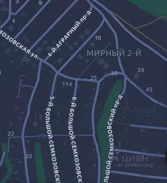 Участок в Саратовская область, Саратов проезд 6-й Аграрный (6.0 сот.)