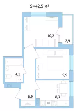 2-к кв. Карелия, Петрозаводск Старая Кукковка тер., Старая Кукковка-3 ...