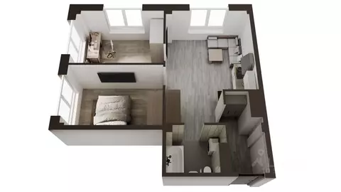 2-к кв. Сахалинская область, Анивский городской округ, с. Новотроицкое ...