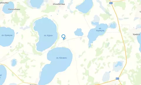 Участок в Челябинская область, Аргаяшский район, Дербишевское с/пос, ...