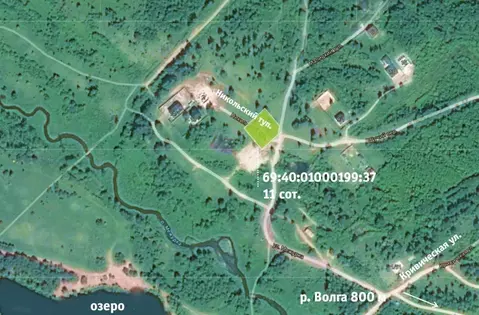 Участок в Тверская область, Тверь Никольский туп. (11.0 сот.)