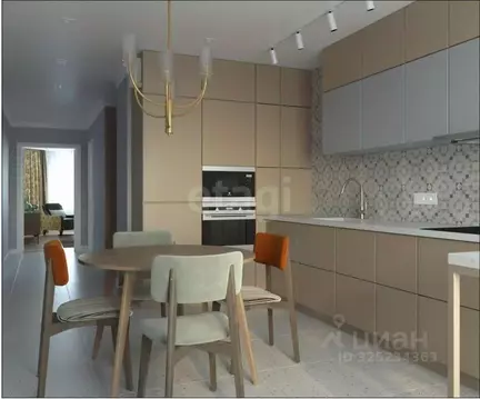 3-к кв. Новосибирская область, Бердск ул. Солнечная, 36 (104.5 м)