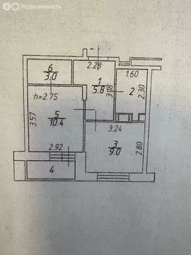 1-комнатная квартира: Люберцы, микрорайон Зенино ЖК Самолёт, улица ...