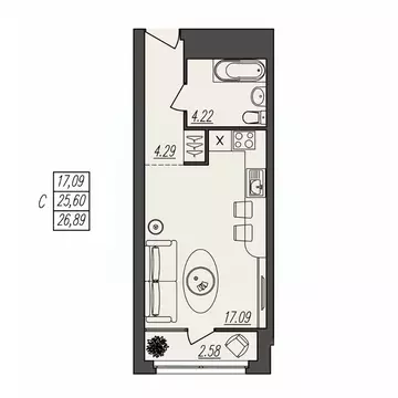 Студия Волгоградская область, Волгоград ул. Степана Разина, 27/1 ...