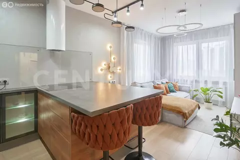 1-комнатная квартира: Санкт-Петербург, набережная реки Каменки, 19к4 ...