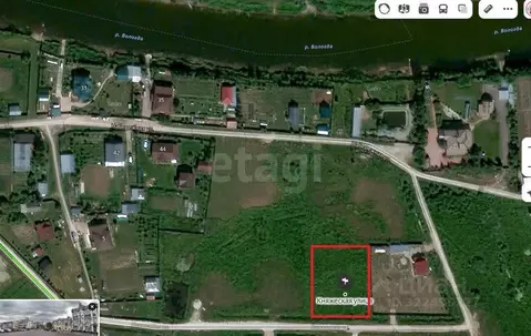 Участок в Вологодская область, д. Поповка (Октябрьский сельсовет)  ...