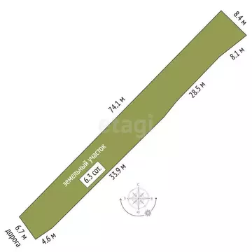 Участок в Крым, Феодосия Ветеран СТ,  (6.34 сот.)