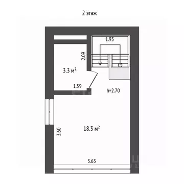Дом в Крым, Ялта ул. Украинская, 4Н (63 м)
